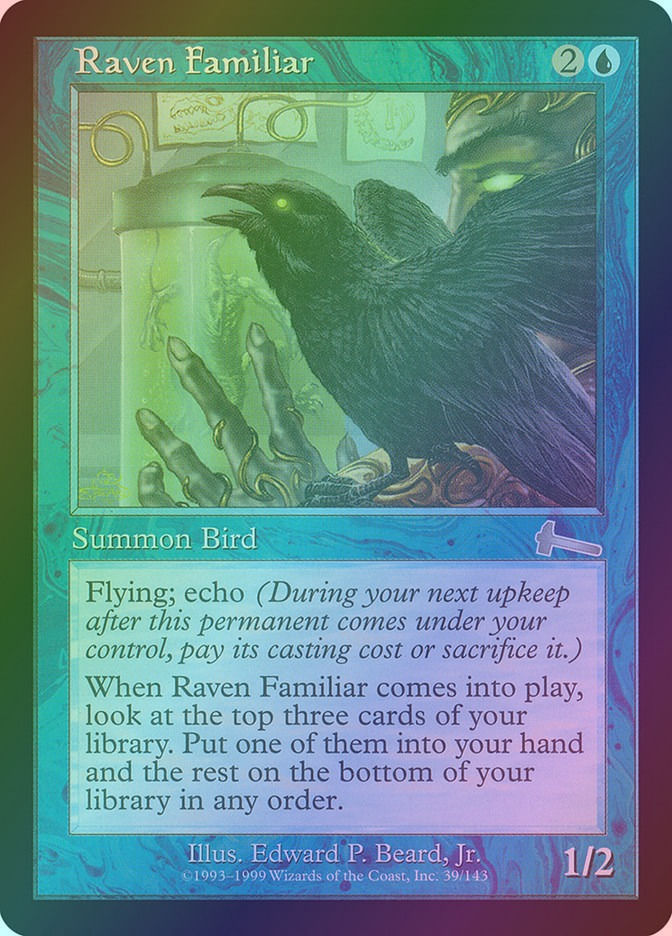 Raven Familiar (ULG) (39) / Foil