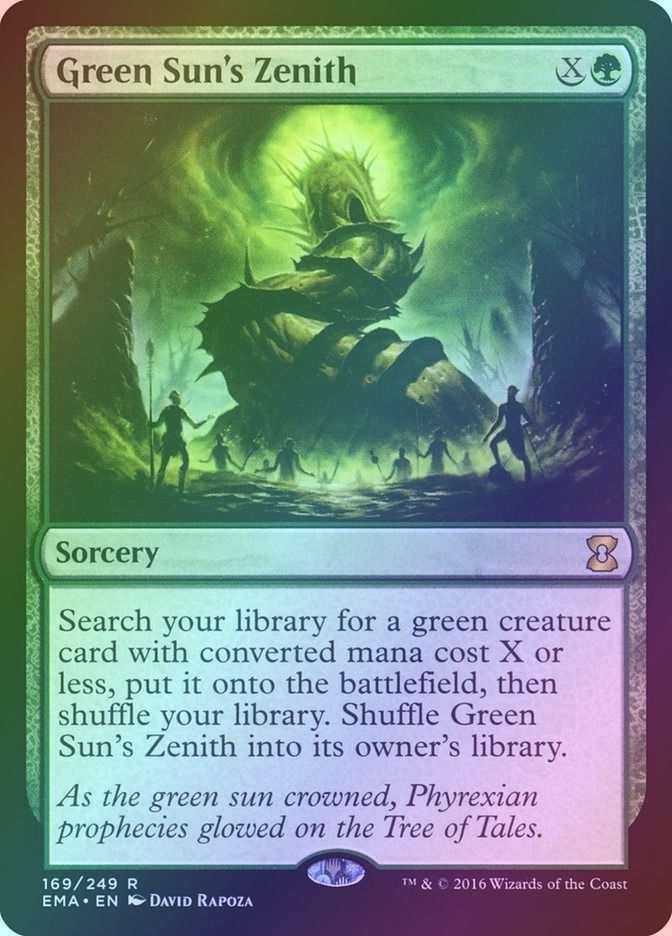 Green Sun's Zenith (EMA) (169) / Foil