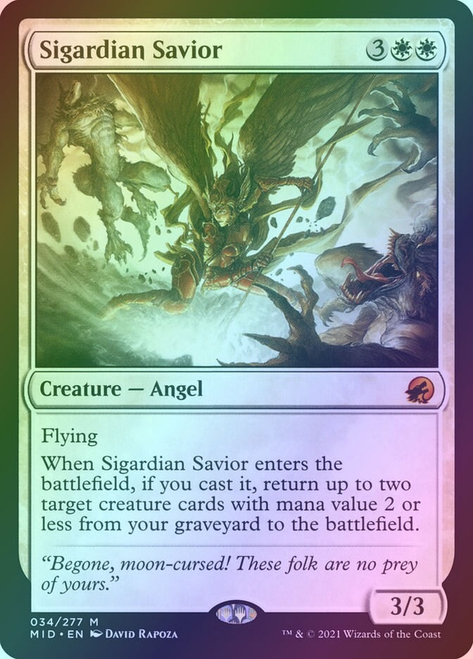 Sigardian Savior (MID) (34) / Foil