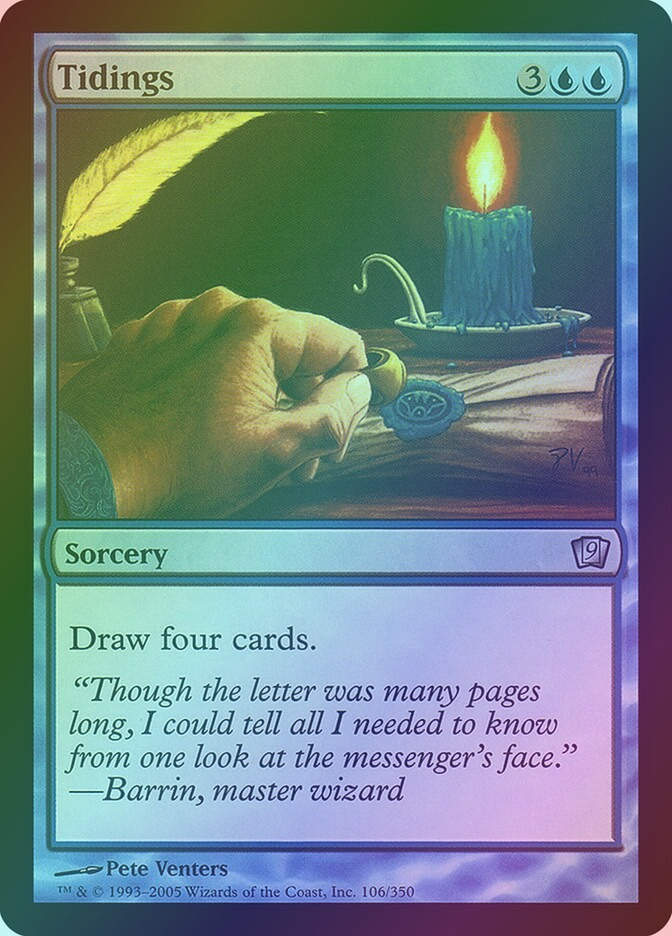 Tidings (9ED) (106★) / Foil