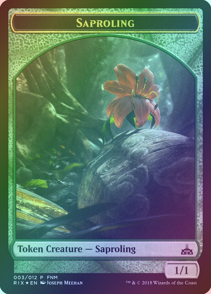 Illusion // Saproling (F18) (3) / Foil — cara 2 de 2