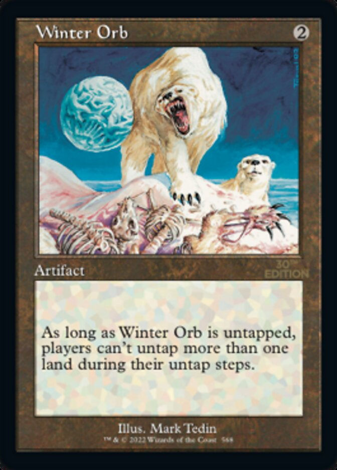 Winter Orb (30a) / Retro Frame