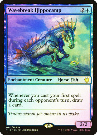 Wavebreak Hippocamp (THB) (80) / Foil