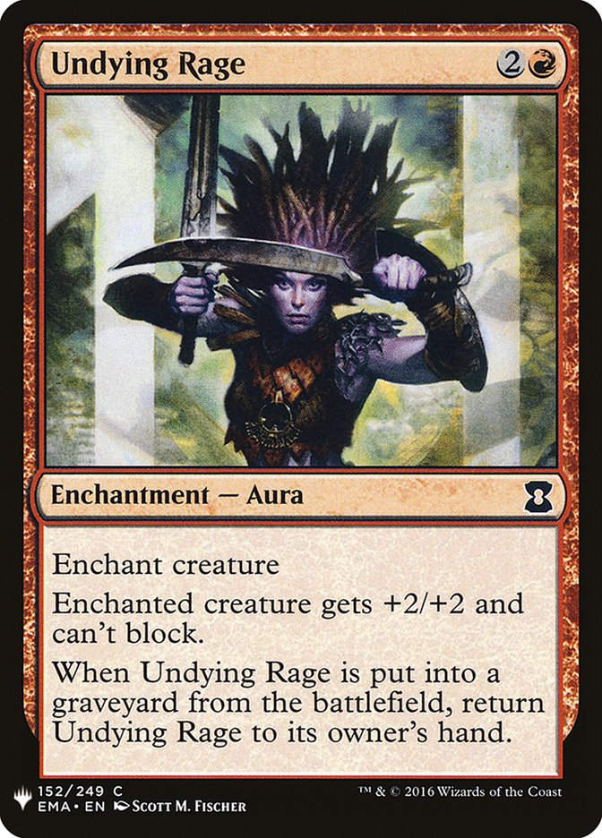 Undying Rage (MYS)
