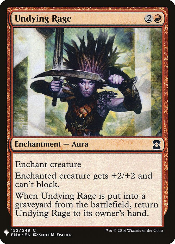 Undying Rage (MYS)