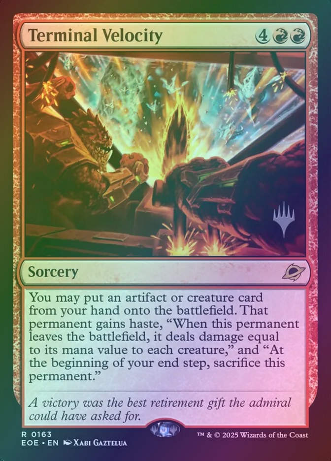 Terminal Velocity (PEOE) (163p) / Foil