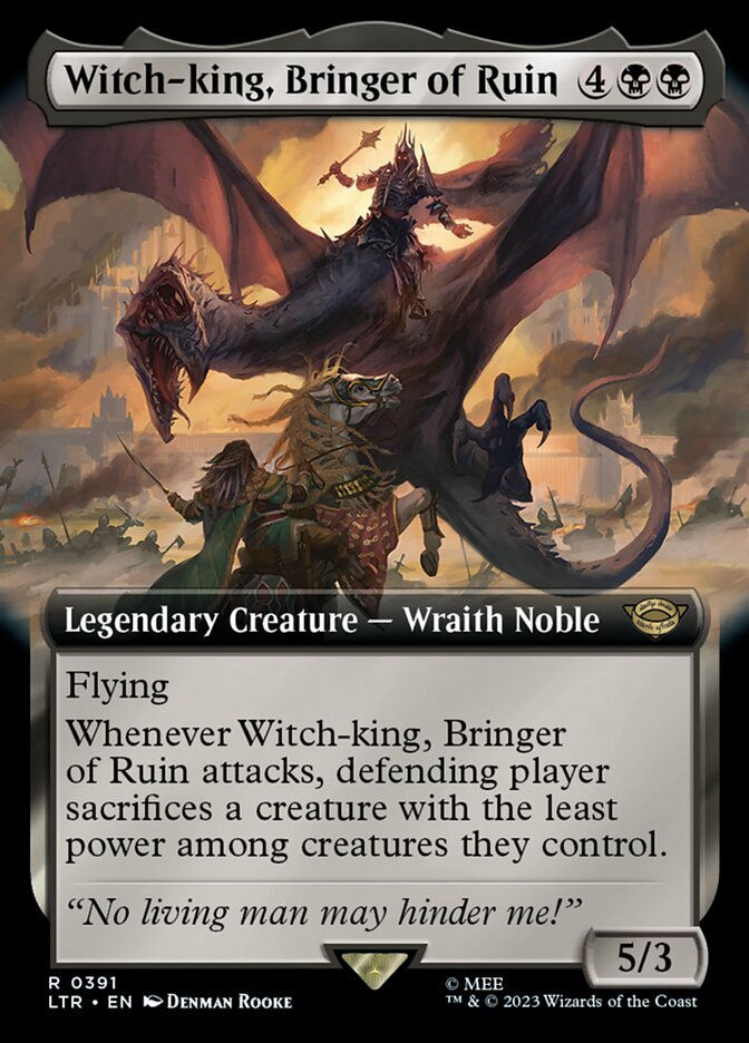 Witch-king, Bringer of Ruin (LTR) (391) / Extended Art