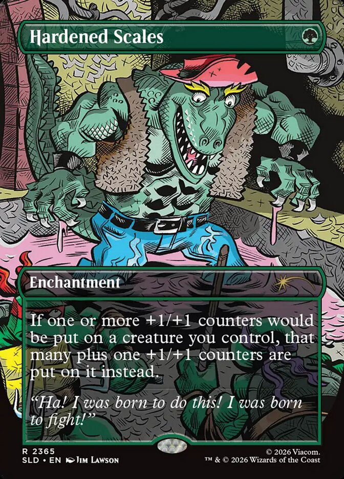 Hardened Scales (SLD) (2365) / Borderless