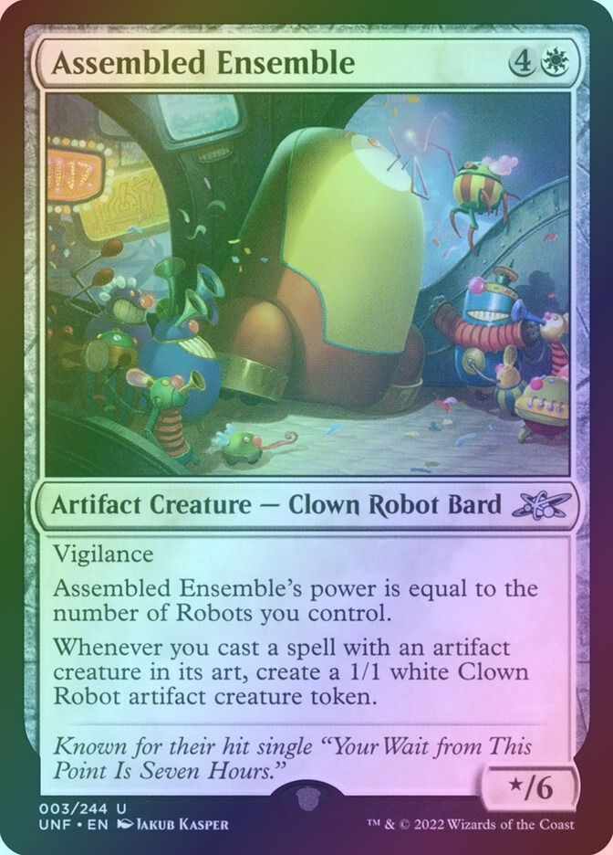 Assembled Ensemble (UNF) (3) / Foil