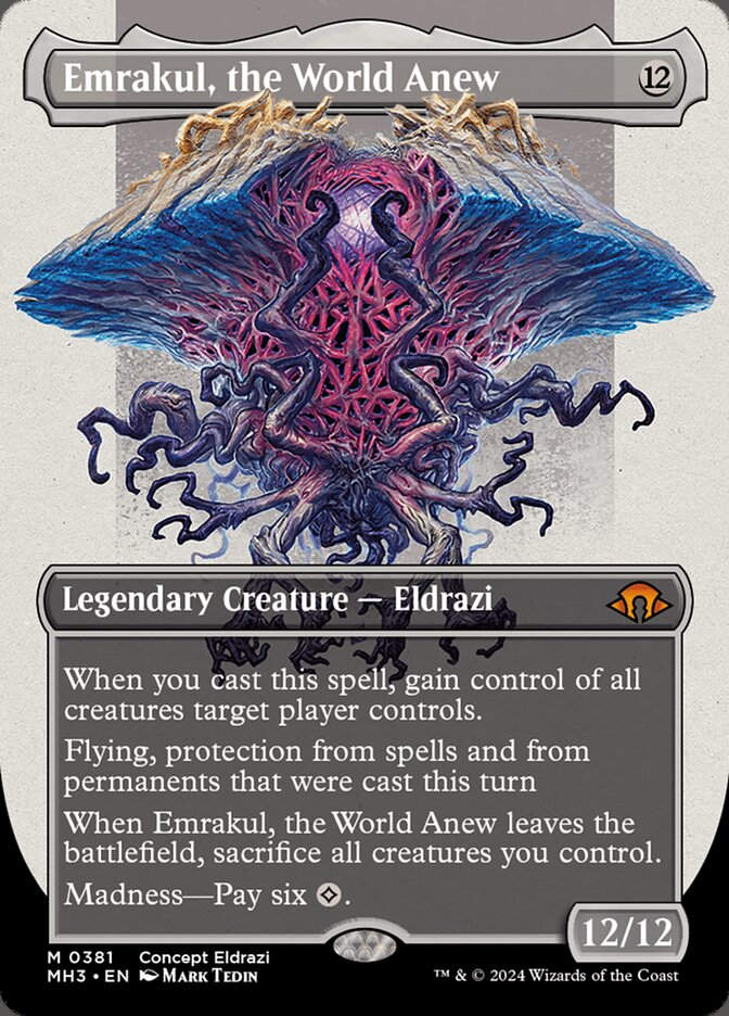 Emrakul, the World Anew (MH3) (381) / Borderless