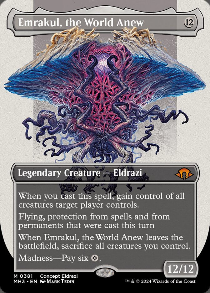 Emrakul, the World Anew (MH3) (381) / Borderless