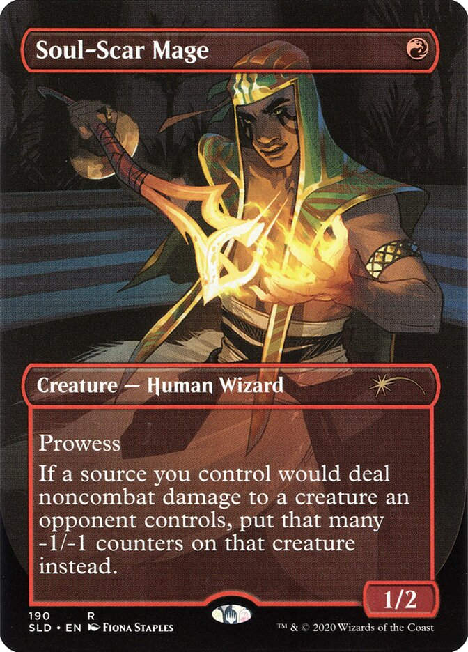 Soul-Scar Mage (SLD) (190) / Borderless