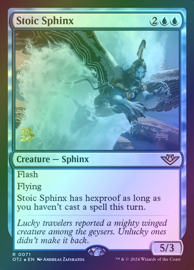 Stoic Sphinx (POTJ) (71s) / Foil