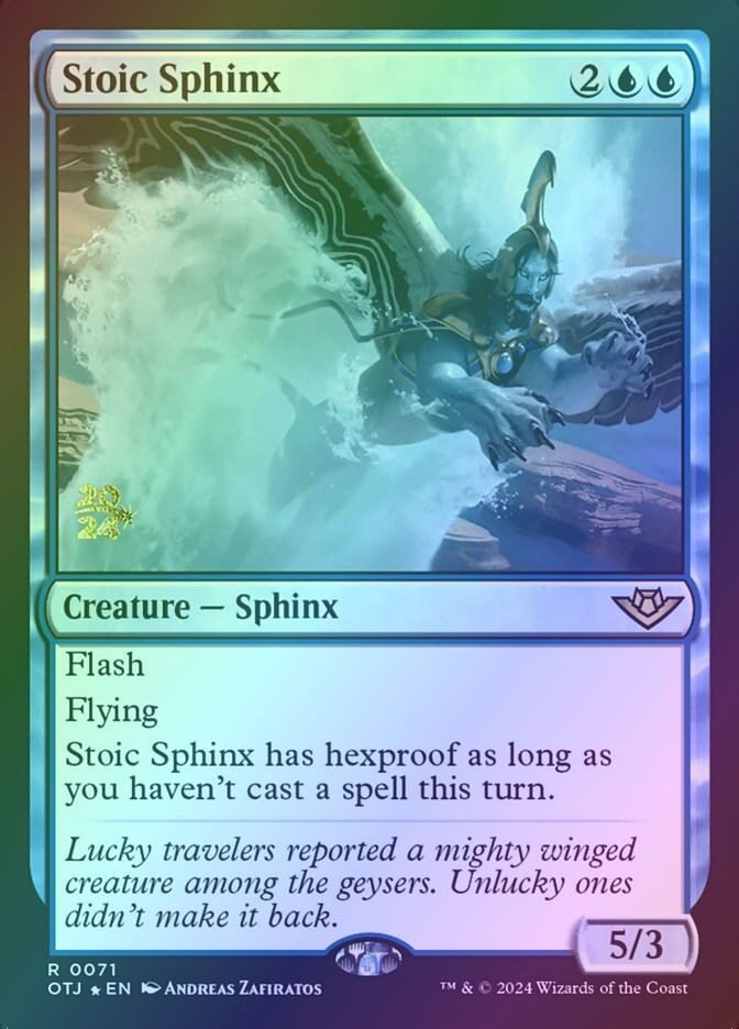 Stoic Sphinx (POTJ) (71s) / Foil