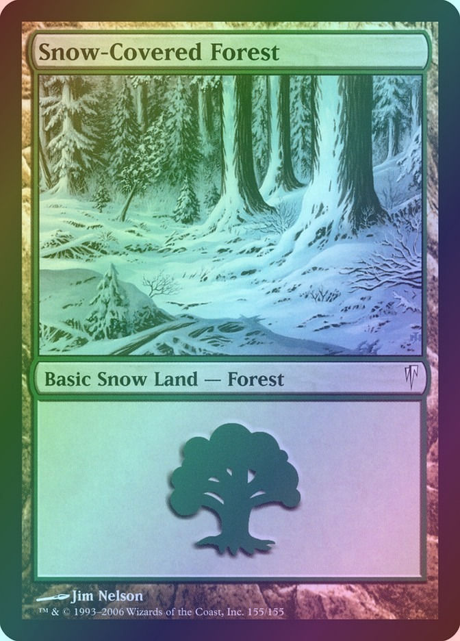 Snow-Covered Forest (CSP) (155) / Foil