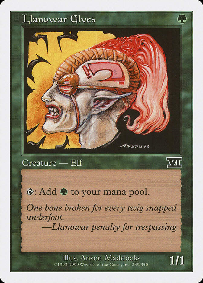 Llanowar Elves (6ED) (239)