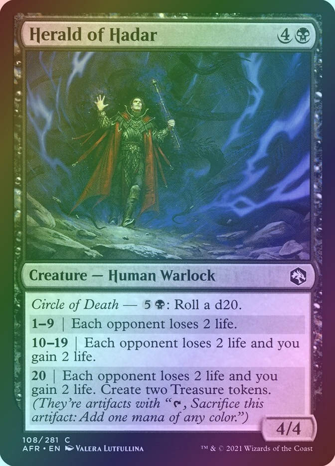 Herald of Hadar (AFR) (108) / Foil