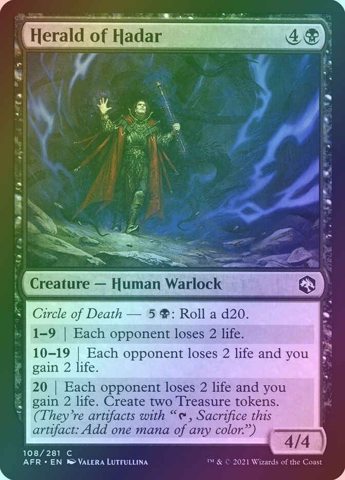 Herald of Hadar (AFR) (108) / Foil