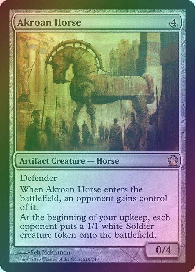 Akroan Horse (THS) (210) / Foil