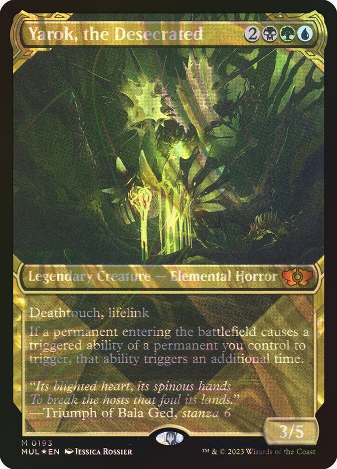 Yarok, the Desecrated (MUL) (193) / Showcase / Halo Foil