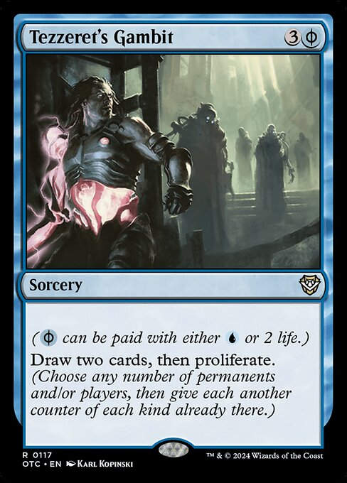 Tezzeret's Gambit (otc) (117)