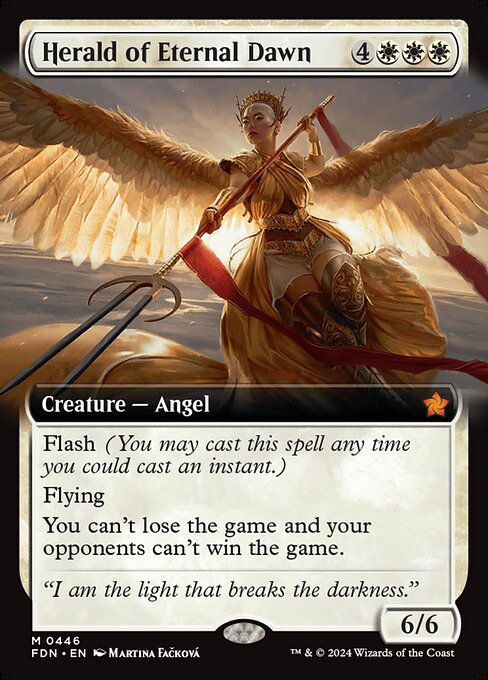 Herald of Eternal Dawn (FDN) (446) / Extended Art