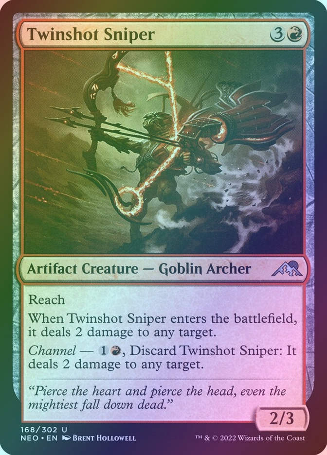 Twinshot Sniper (NEO) (168) / Foil