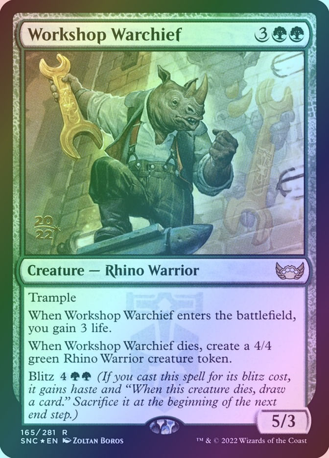Workshop Warchief (PSNC) (165s) / Foil