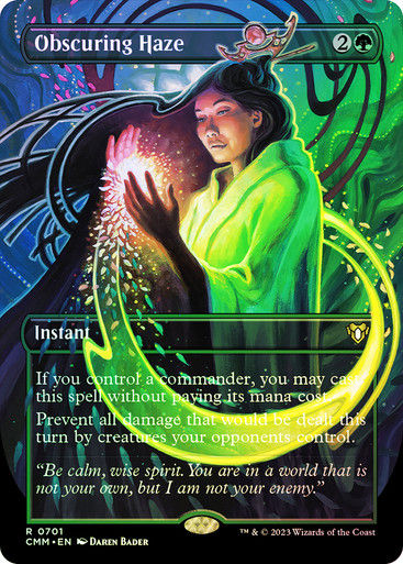 Obscuring Haze (cmm) / Borderless / Foil