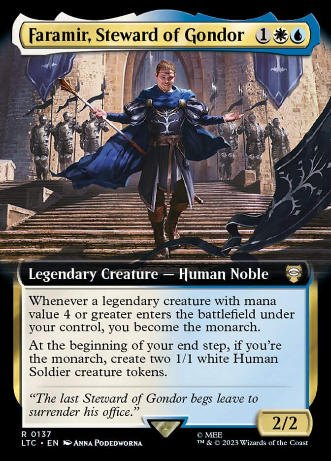 Faramir, Steward of Gondor (LTC) (137) / Extended Art