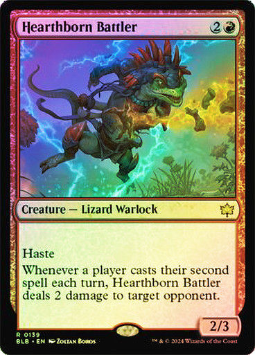 Hearthborn Battler (blb) (139) / Foil