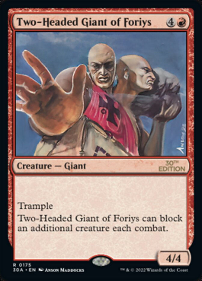 Two-Headed Giant of Foriys (30a)