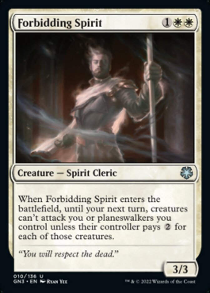 Forbidding Spirit (GN3)
