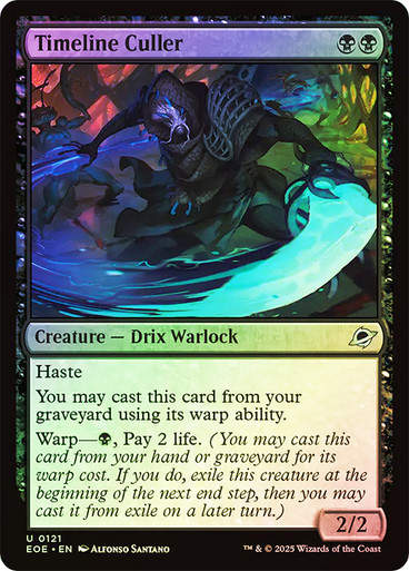 Timeline Culler (EOE) (121) / Foil