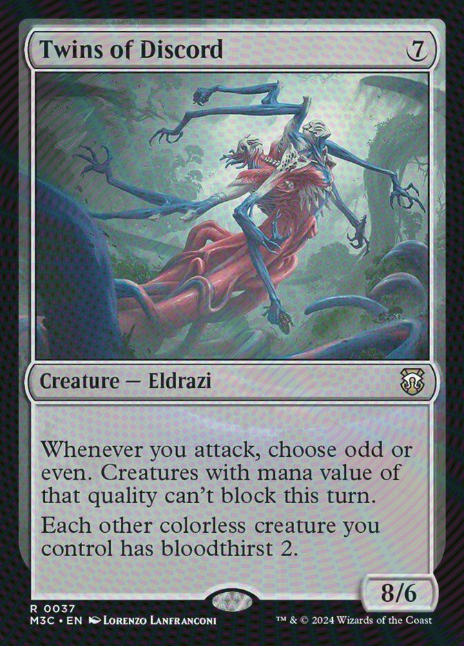 Twins of Discord (M3C) (37) / Ripple Foil