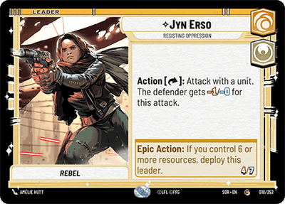 Jyn Erso - Resisting Oppression (SOR_#018/252)