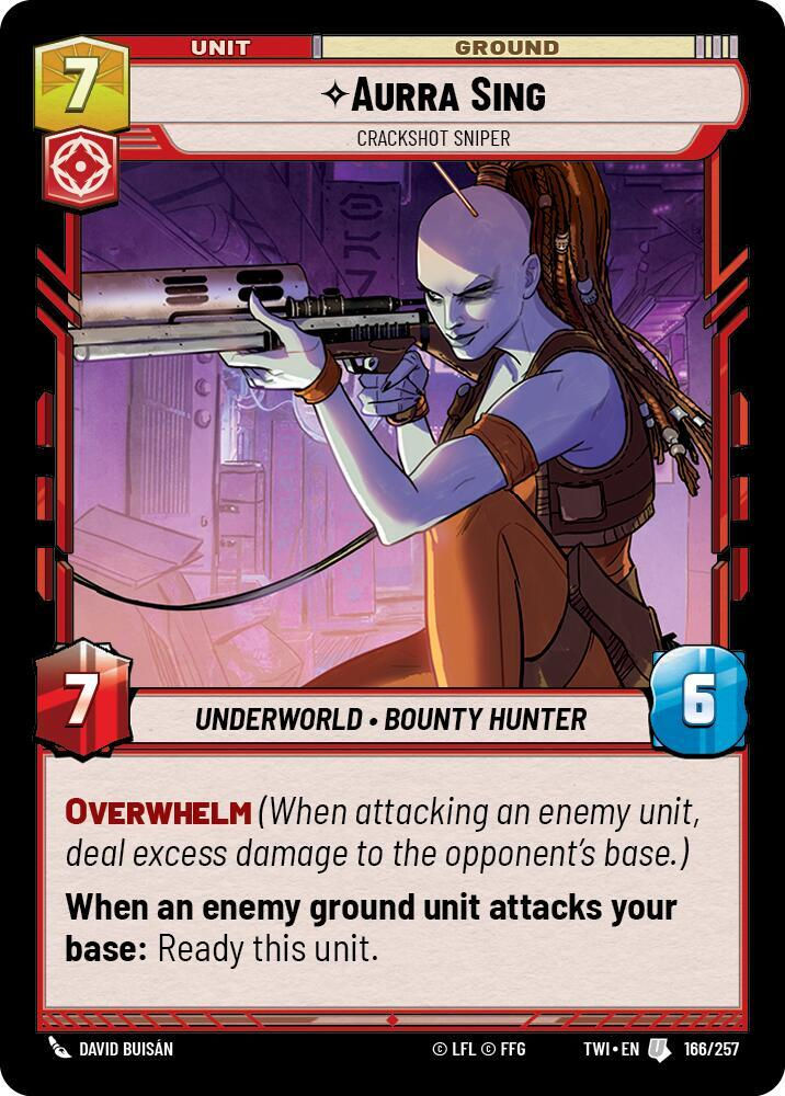 Aurra Sing - Crackshot Sniper (TWI) (166/257)
