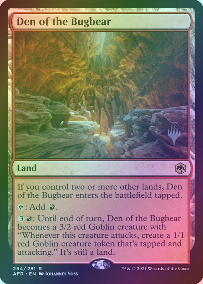 Den of the Bugbear (PAFR) (254p) / Foil