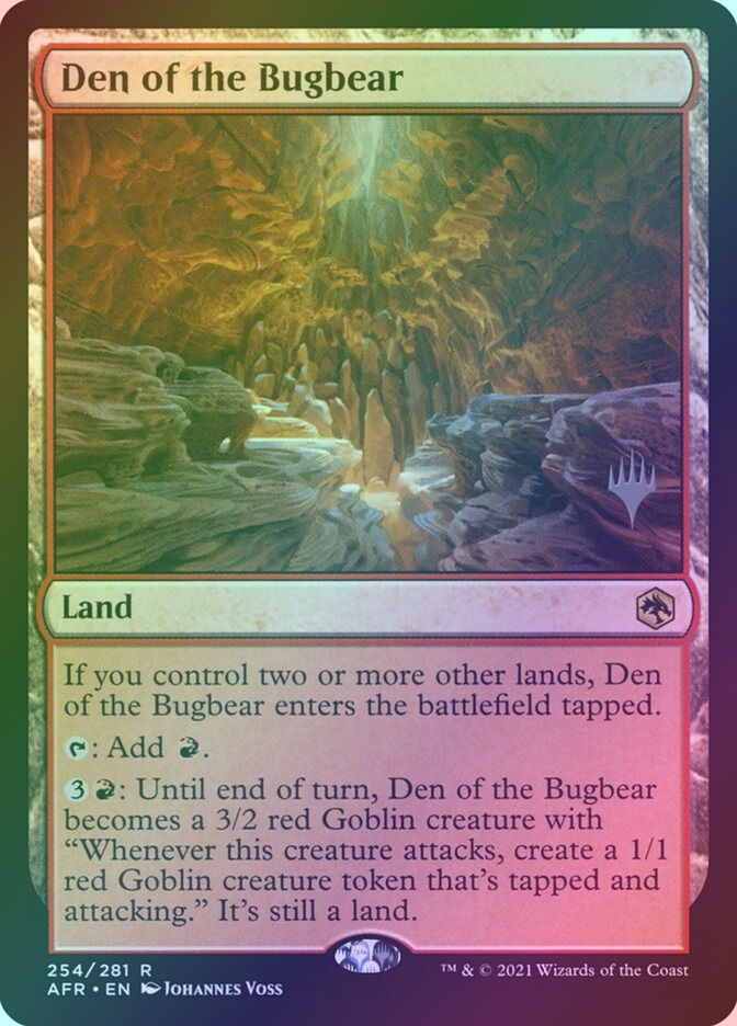 Den of the Bugbear (PAFR) (254p) / Foil