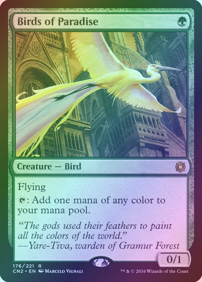 Birds of Paradise (CN2) (176) / Foil