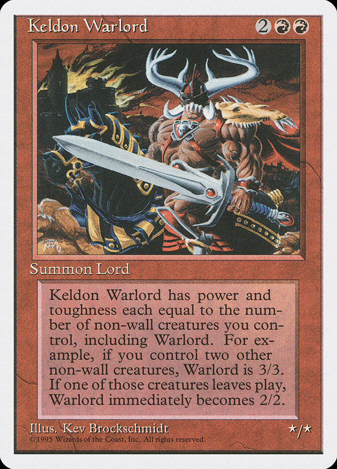 Keldon Warlord (4ED) (207)