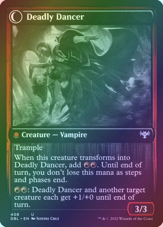Alluring Suitor // Deadly Dancer (DBL) (408) / Foil — cara 2 de 2
