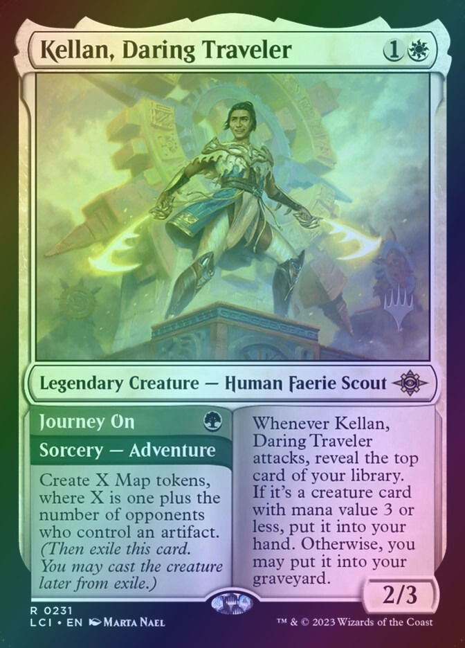 Kellan, Daring Traveler // Journey On (PLCI) (231p) / Foil