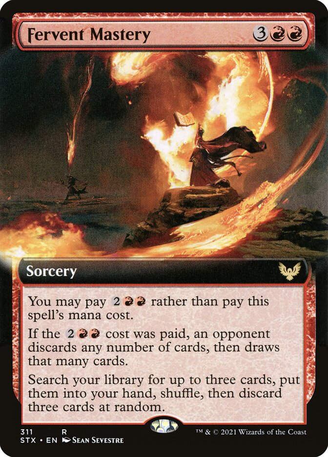 Fervent Mastery (STX) (311) / Extended Art