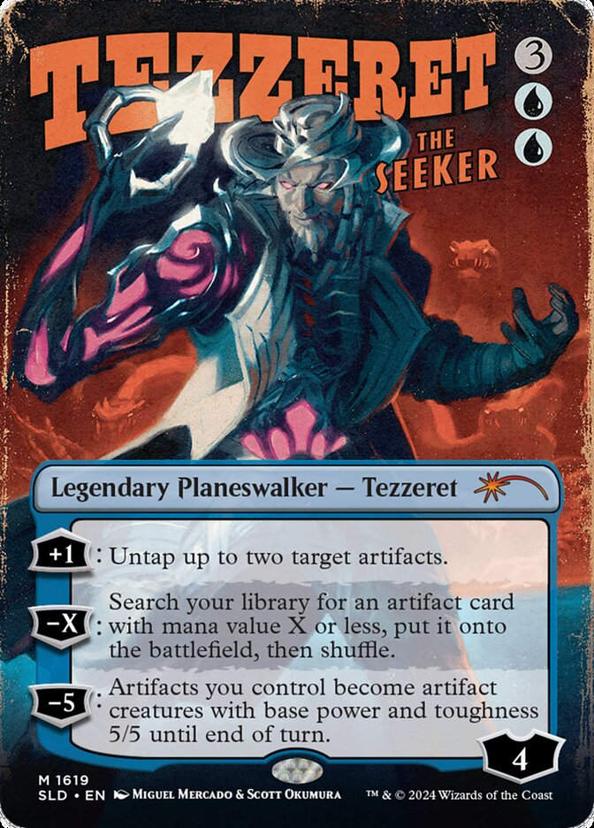Tezzeret the Seeker (SLD) (1619) / Borderless