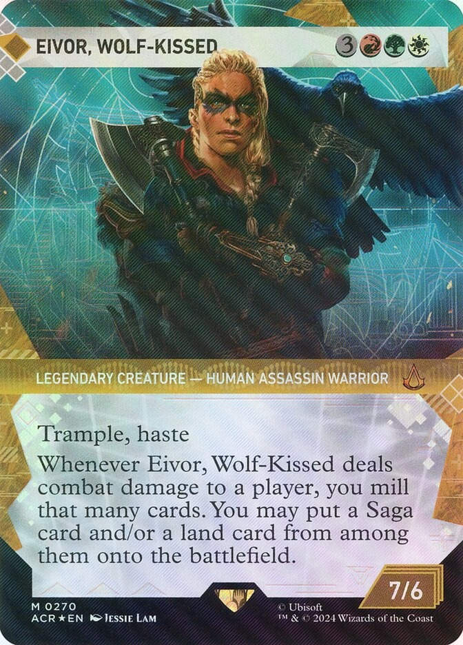 Eivor, Wolf-Kissed (ACR) (270) / Borderless / Showcase / Textured Foil