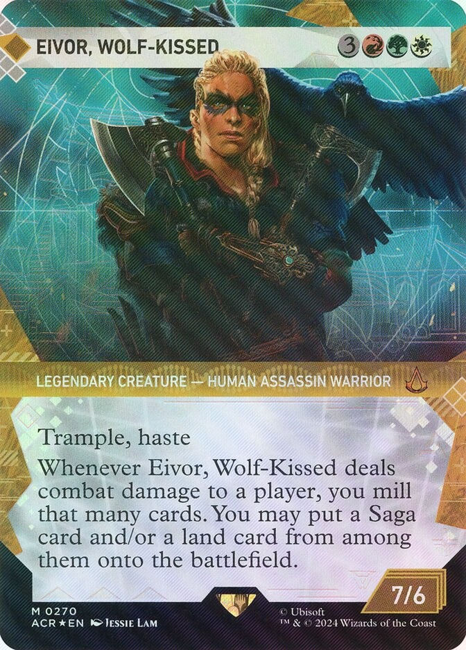 Eivor, Wolf-Kissed (ACR) (270) / Borderless / Showcase / Textured Foil