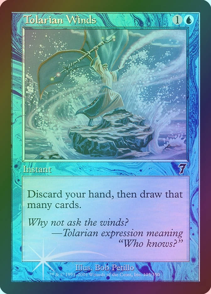 Tolarian Winds (7ED) (105★) / Foil