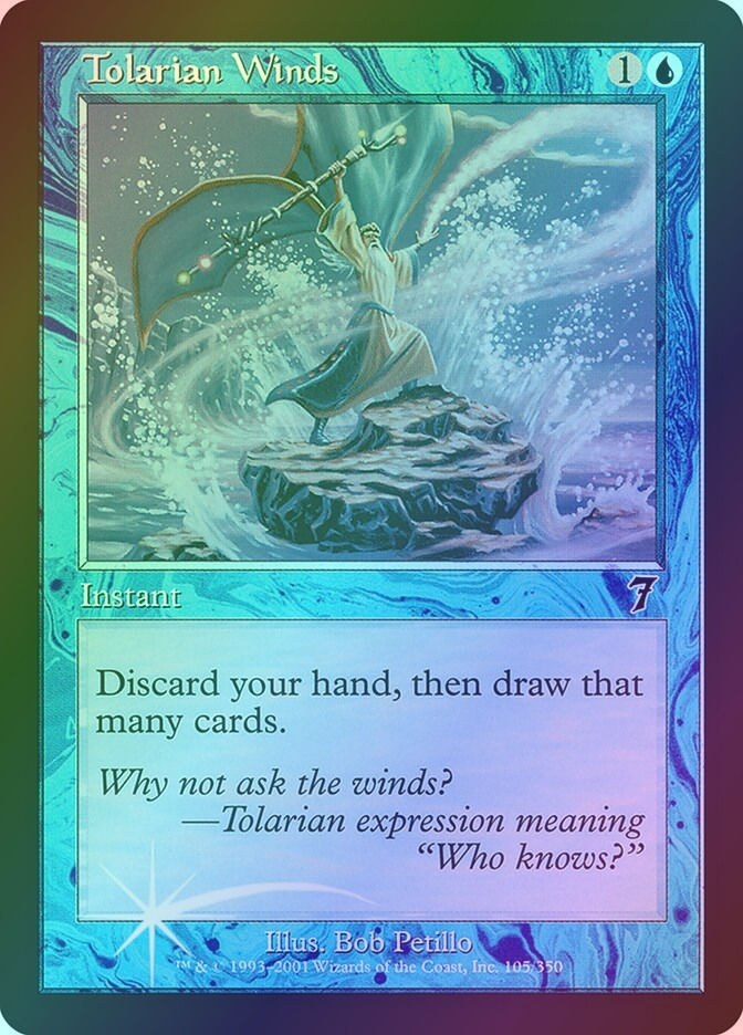 Tolarian Winds (7ED) (105★) / Foil