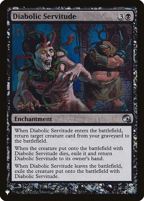 Diabolic Servitude (PLST) (PD3-22)